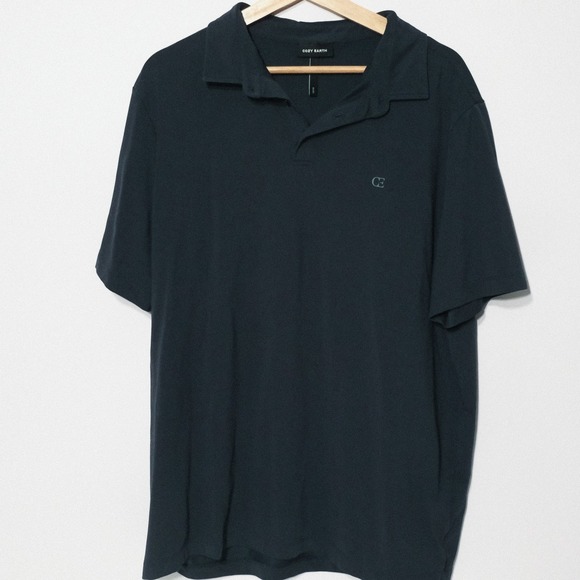 cozy earth Other - Cozy Earth CE Men's XL Black Short Sleeve Performance Golf Polo Shirt